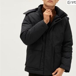 Men's Everlane Renew black parka